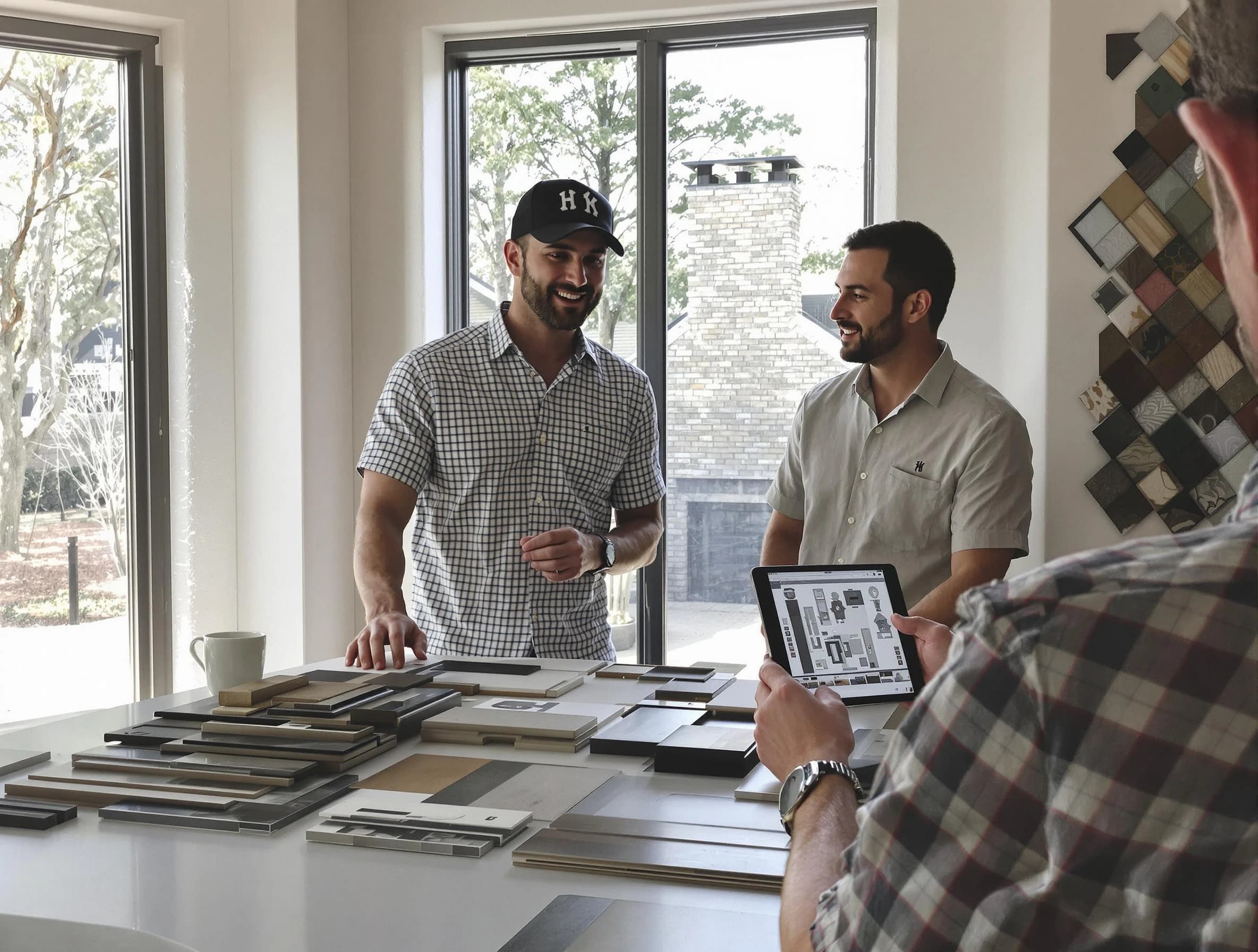 Fort Lee Chimney Sweep remodeling a chimney and fireplace in Fort Lee, VA