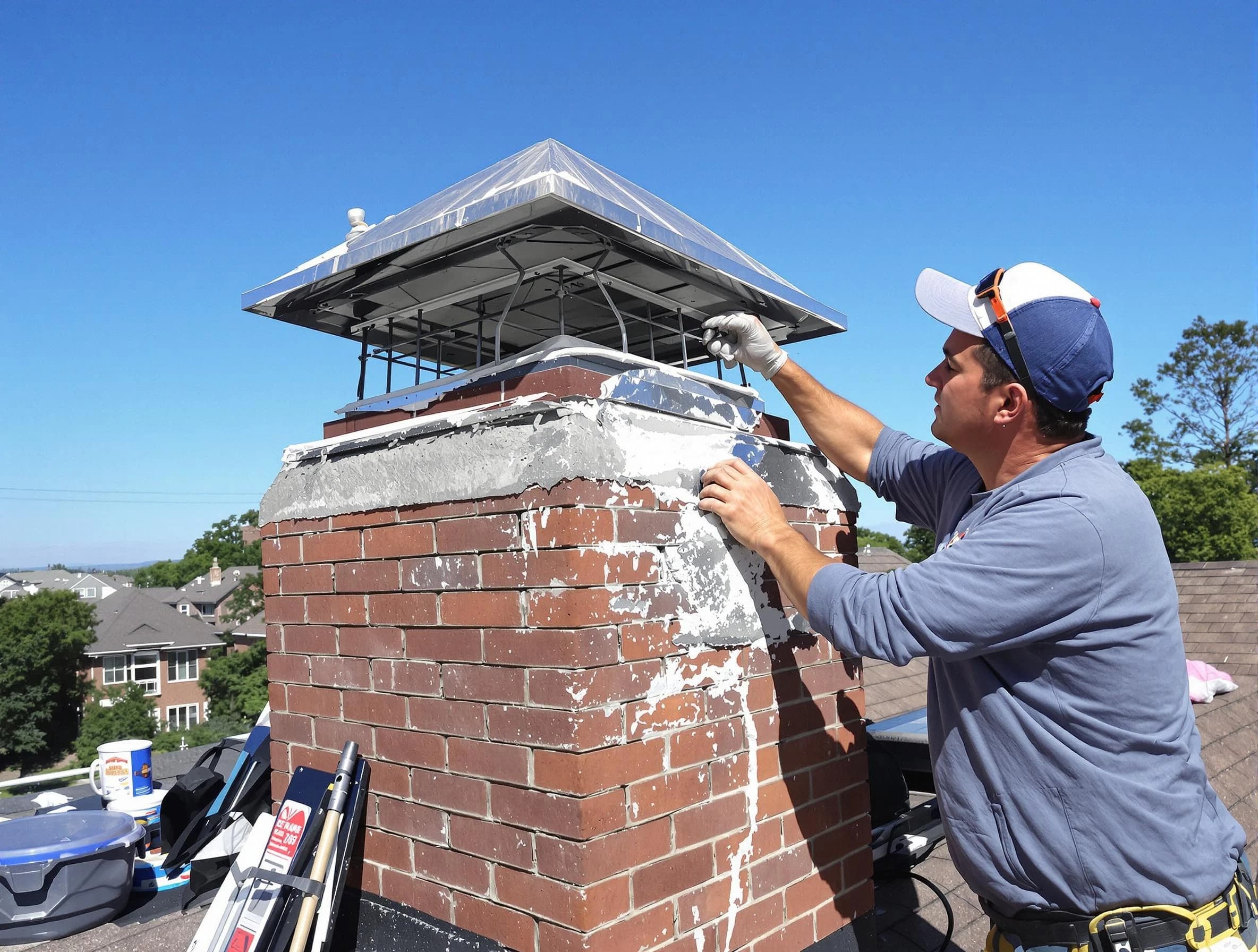 Chimney Crown Services service in Fort Lee, VA