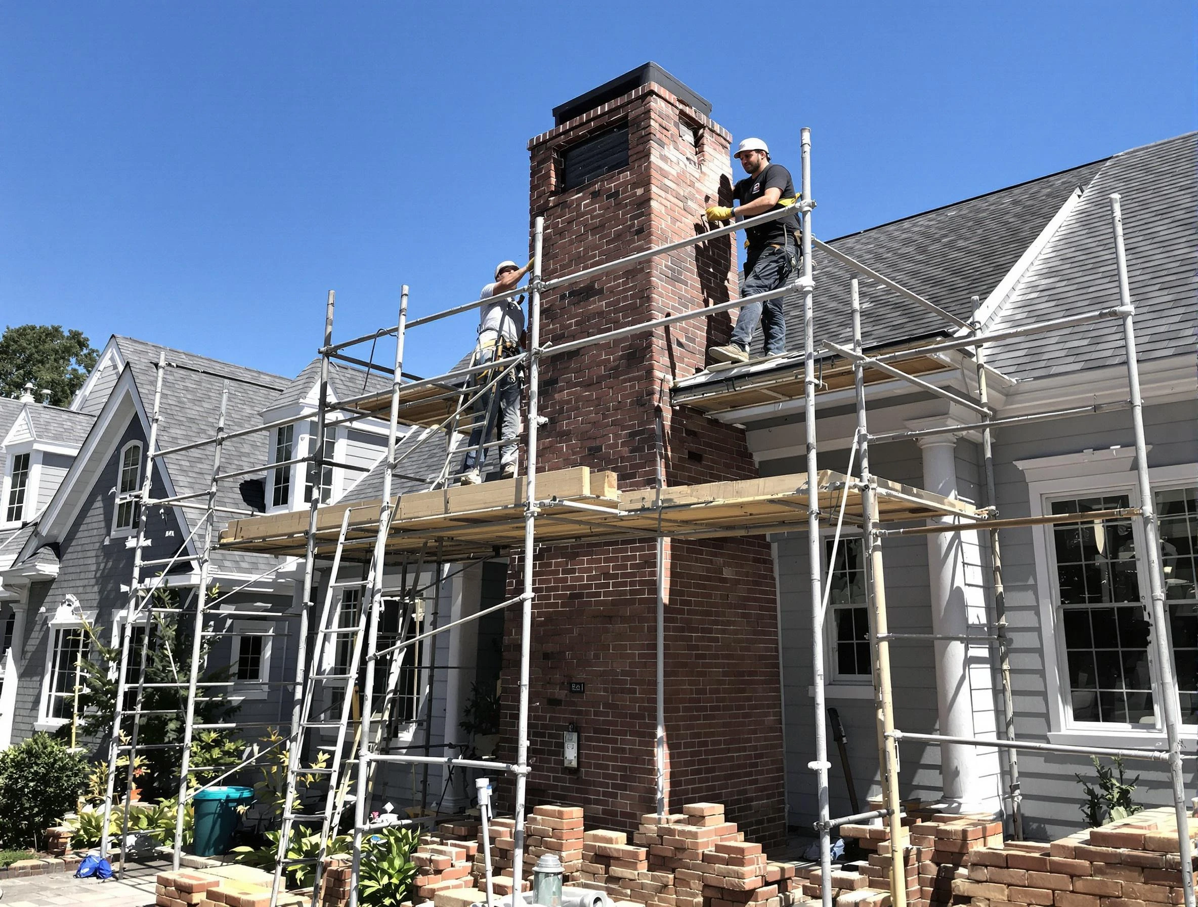 Chimney Rebuilding in Fort Lee