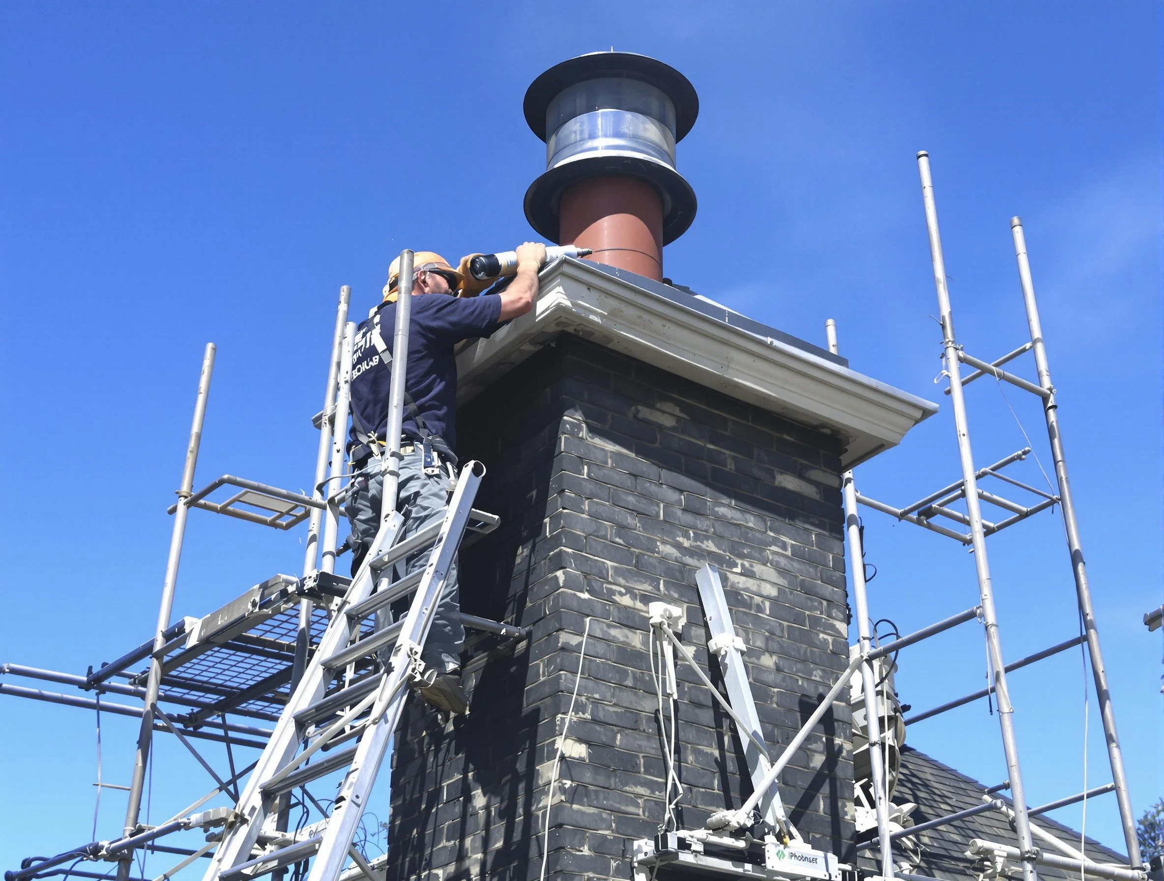 Sturdy chimney crown finished by Fort Lee Chimney Sweep in Fort Lee, VA