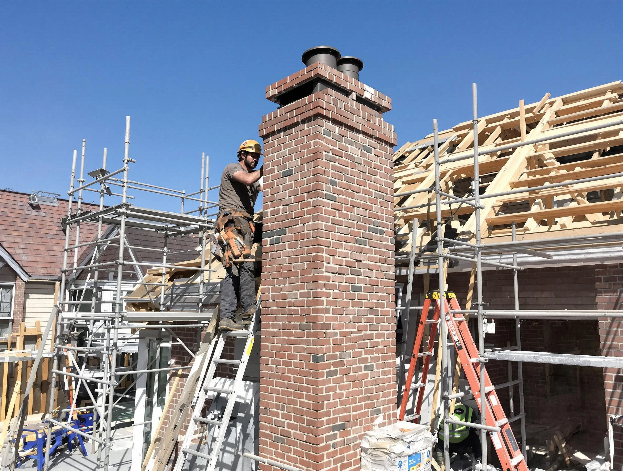 New chimney installation completed by Fort Lee Chimney Sweep in Fort Lee, VA
